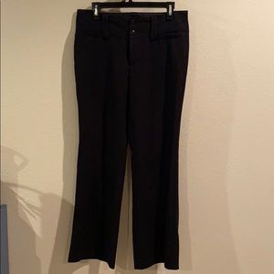 Wide Leg Black Trousers
